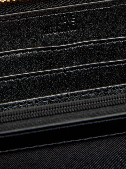 BOLD LOVE Portofel cu fermoar negru - Portofele femei