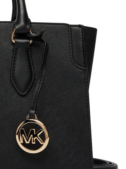 BECCA Geantă de m&acirc;nă cu curea de umăr, din piele negru - Genți femei