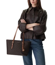 MICHAEL KORS QUINN Geantă de umăr din piele brn/ghinda - Genți femei - 2