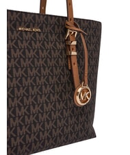 MICHAEL KORS QUINN Geantă de umăr din piele brn/ghinda - Genți femei - 7