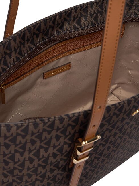 QUINN Geantă de umăr din piele brn/ghinda - Genți femei