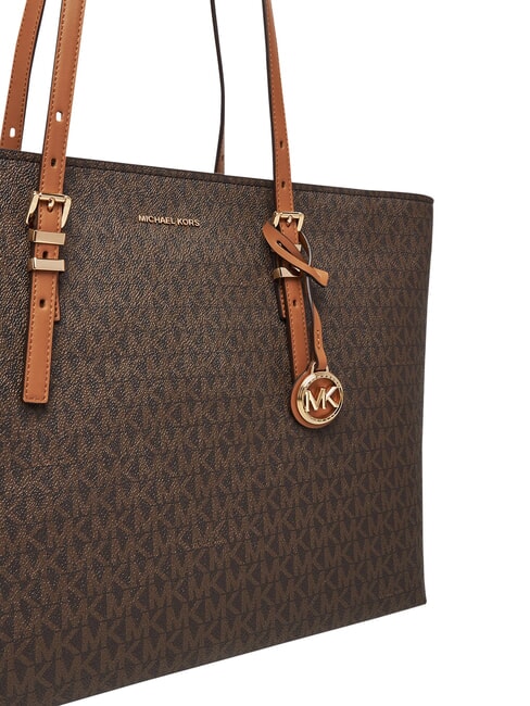 QUINN Geantă de cumpărături din piele de umăr brn/ghinda - Genți femei