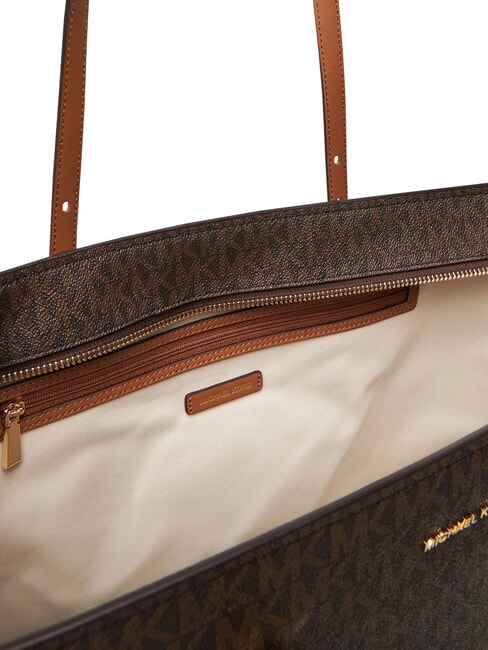 QUINN Geantă de cumpărături din piele de umăr brn/ghinda - Genți femei