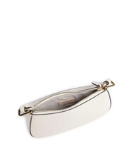 COCCINELLE MERVEILLE Geanta de umar din piele texturata perla - Genți femei - 4