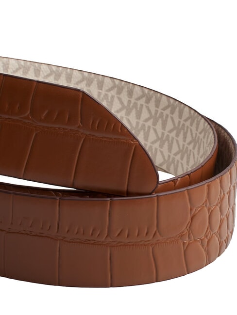 BELT Curea de piele maro - Curele