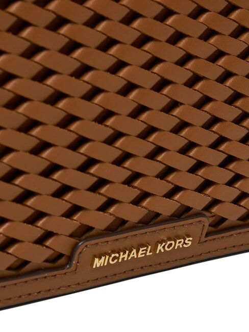 JET SET Geantă mini din piele maro - Genți femei