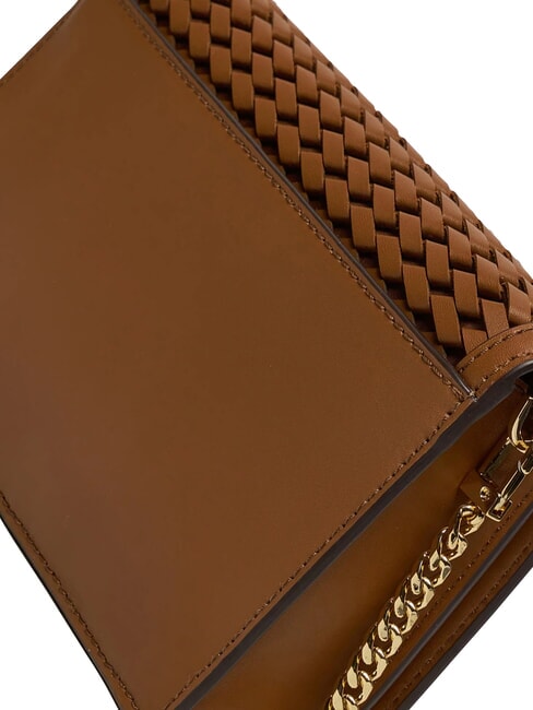 JET SET Geantă mini din piele maro - Genți femei