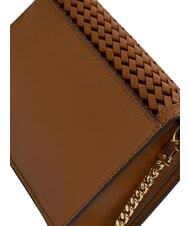 MICHAEL KORS JET SET Geantă mini din piele maro - Genți femei - 6