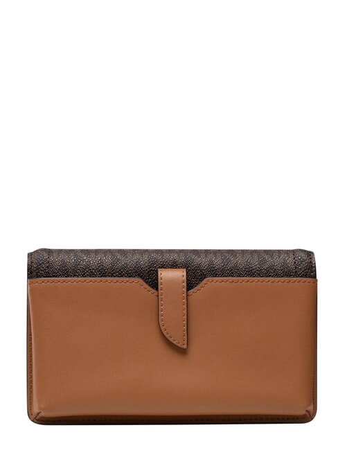 JET SET Geantă de umăr mini, din piele maro - Genți femei