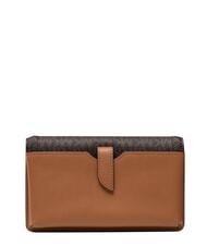 MICHAEL KORS JET SET Geantă de umăr mini, din piele maro - Genți femei - 3