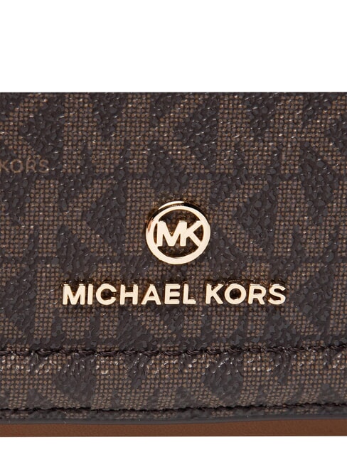 JET SET Geantă de umăr mini, din piele maro - Genți femei