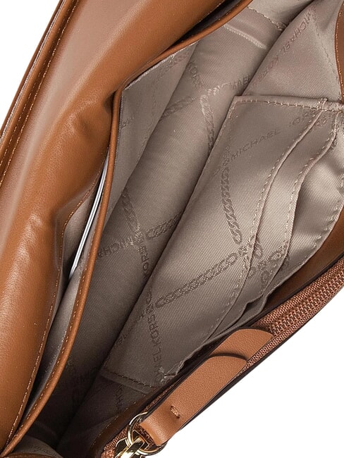 JET SET Geantă de umăr mini, din piele maro - Genți femei