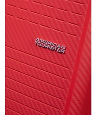 AMERICAN TOURISTER SUMMER HIT Cărucior mediu roșu de curse - Trolere rigide - 3