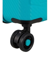 AMERICAN TOURISTER SUMMER HIT Cărucior mediu turcoaz - Trolere rigide - 4