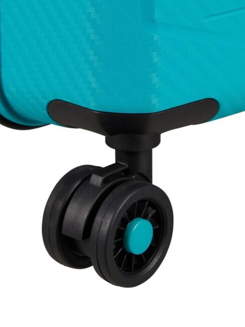 SUMMER HIT Cărucior mare turcoaz - Trolere rigide