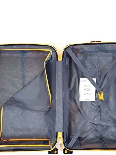 SUMMER HIT Cărucior mediu goldenyellow - Trolere rigide