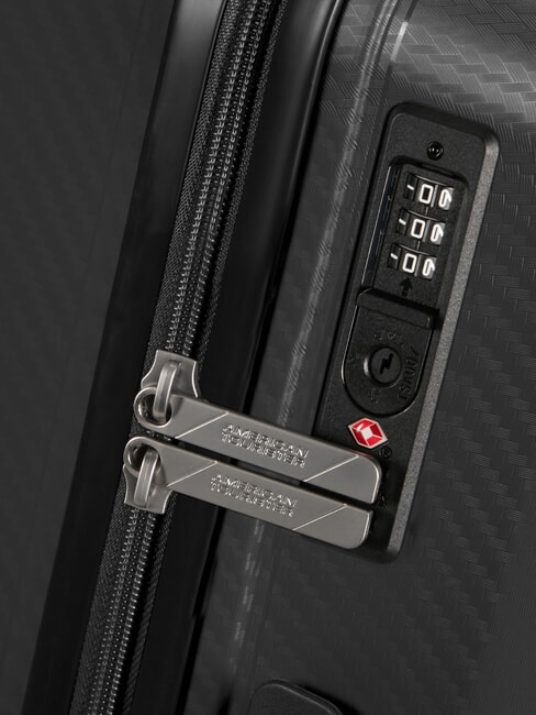 SUMMER HIT Cărucior mediu BLACK - Trolere rigide