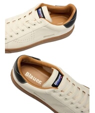 BLAUER LOWELL Adidași crem/negru - Pantofi bărbați - 3