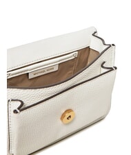 MICHAEL KORS CLAIRE Mini geantă de umăr/&icirc;ncrucișată alb optic - Genți femei - 4