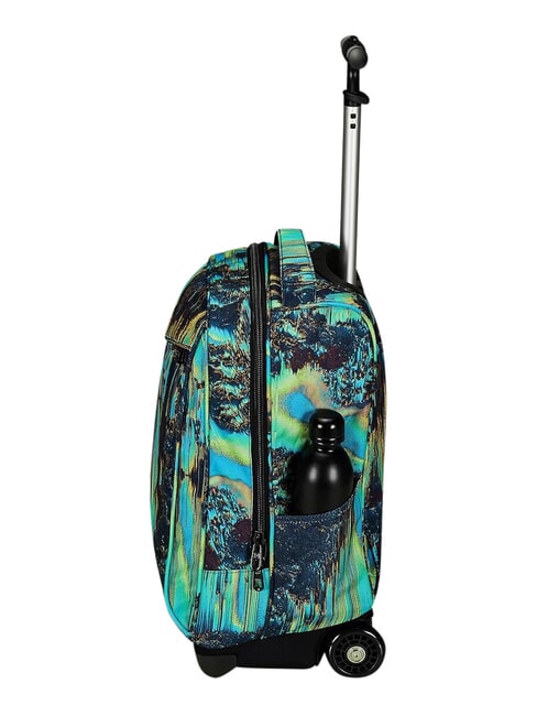 FANTASY GRS Rucsac tip troler cu 2 roți, fix albastru digital - Rucsacuri cu role