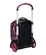 SEVEN MULTI-SHADE GIRL Rucsac detașabil cu 2 roți negru - Rucsacuri cu role - 6
