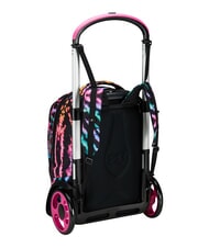 SEVEN MULTI-SHADE GIRL Rucsac detașabil cu 2 roți negru - Rucsacuri cu role - 7