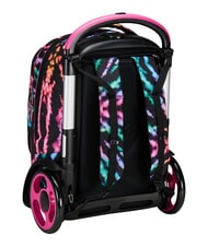 SEVEN MULTI-SHADE GIRL Rucsac detașabil cu 2 roți negru - Rucsacuri cu role - 9
