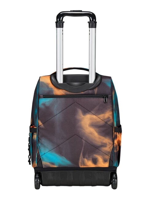 BUMP FANTASY Rucsac troler cu 2 roti portocală fumurie - Rucsacuri cu role