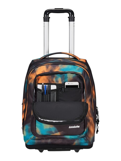 BUMP FANTASY Rucsac troler cu 2 roti portocală fumurie - Rucsacuri cu role