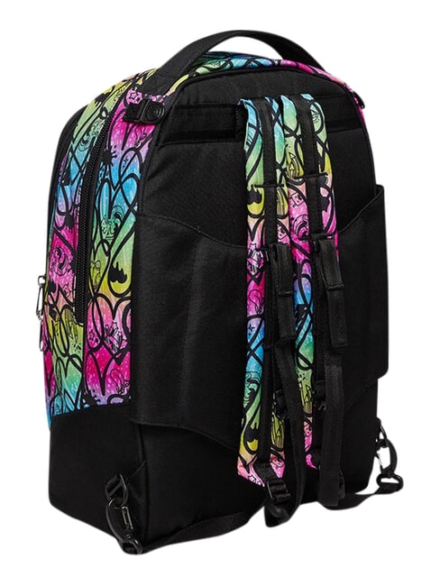 COLOUR EXPRESSION Rucsac tip troler cu 3 roți, detașabil ROSU RODAMINĂ - Rucsacuri cu role