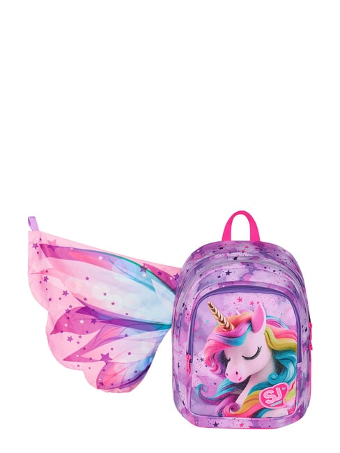 FABLE JOURNEY Rucsac cu compartiment dublu violet - Rucsacuri pentru școală și timp liber