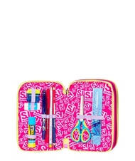 SJGANG GAME-LED GIRL Penar cu 3 fermoare păpușă roz - Penare și accesorii - 4