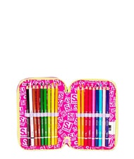 SJGANG GAME-LED GIRL Penar cu 3 fermoare păpușă roz - Penare și accesorii - 5