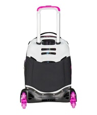 SEVEN OPTICAL SHADE GIRL Rucsac tip troler cu 3 roți, detașabil negru - Rucsacuri cu role - 5
