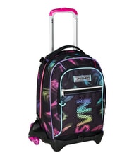 SEVEN OPTICAL SHADE GIRL Rucsac tip troler cu 3 roți, detașabil negru - Rucsacuri cu role - 6