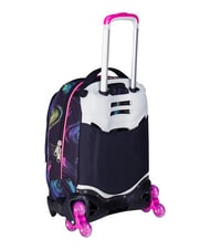 SEVEN OPTICAL SHADE GIRL Rucsac tip troler cu 3 roți, detașabil negru - Rucsacuri cu role - 8