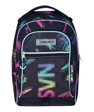 SEVEN OPTICAL SHADE GIRL Rucsac tip troler cu 3 roți, detașabil negru - Rucsacuri cu role - 9