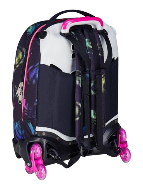 OPTICAL SHADE GIRL Rucsac tip troler cu 3 roți, detașabil negru - Rucsacuri cu role