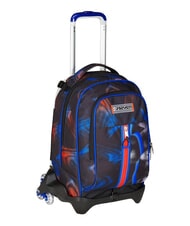 SEVEN OPTICAL SHADE BOY Rucsac tip troler cu 3 roți, detașabil albastru reflex - Rucsacuri cu role - 7