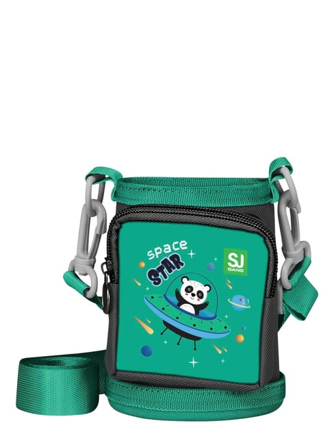 SJ Sticlă de apă cu capac modelat fluo / verde - Sticle termice