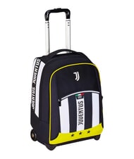 JUVENTUS MAGIC GOAL Rucsac troler Juventus, 2 roți, fix STRIPE BLACK / WHITE - Rucsacuri cu role - 3