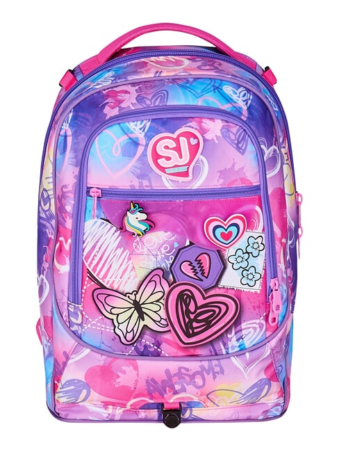 TINYPATCH GIRL Rucsac tip troler cu 3 roți, detașabil PLAJA NEGRU - Rucsacuri cu role