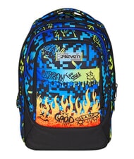 SEVEN SCRIBBLED FLAME Rucsac detașabil cu 2 roți PINENEEDLE - Rucsacuri cu role - 13