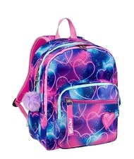 SJGANG SJ EVER MULTIHEART GIRL Rucsac cu compartiment dublu royalviol - Rucsacuri pentru școală și timp liber - 4