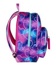 SJGANG SJ EVER MULTIHEART GIRL Rucsac cu compartiment dublu royalviol - Rucsacuri pentru școală și timp liber - 2