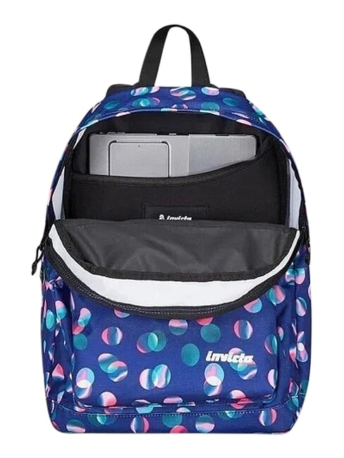 NEW WAY Rucsac cu compartiment dublu buline bomboane - Rucsacuri pentru școală și timp liber