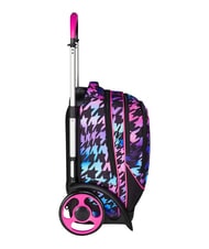 SEVEN GLOW LOVE Rucsac detașabil cu 2 roți negru - Rucsacuri cu role - 2