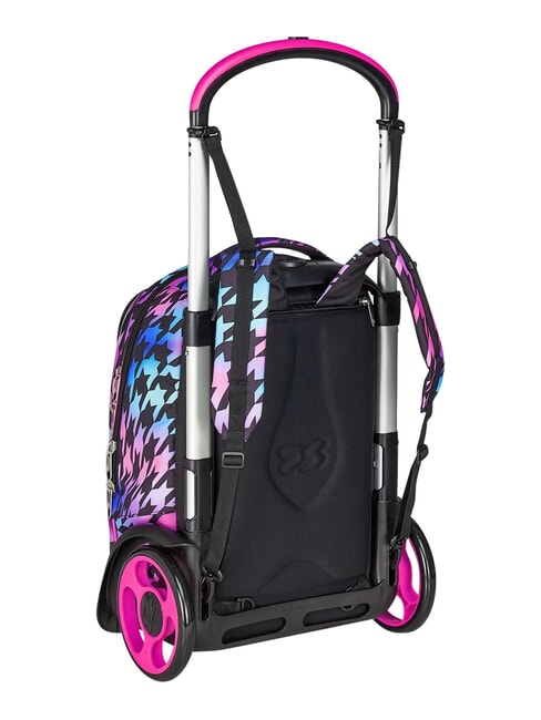 GLOW LOVE Rucsac detașabil cu 2 roți negru - Rucsacuri cu role