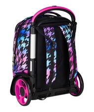 SEVEN GLOW LOVE Rucsac detașabil cu 2 roți negru - Rucsacuri cu role - 7