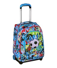 SJGANG JUNIOR Rucsac tip troler cu 2 roți, fix negru - Rucsacuri cu role - 4